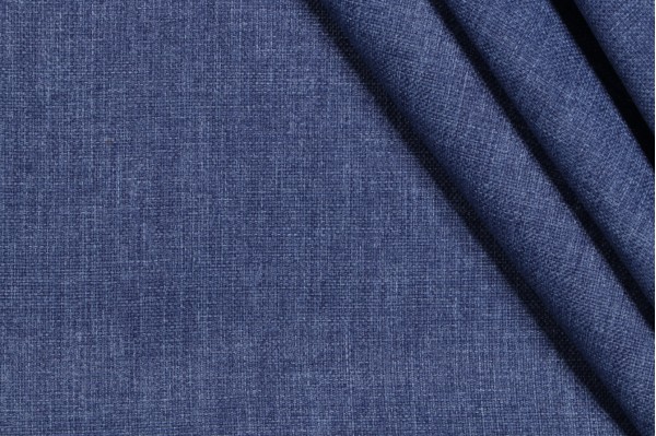 Dobby Weave Woven Outdoor Fabric in Blue
