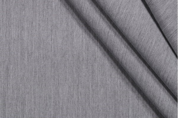 Solid Woven Solution Dyed Acrylic Outdoor Fabric in Flint