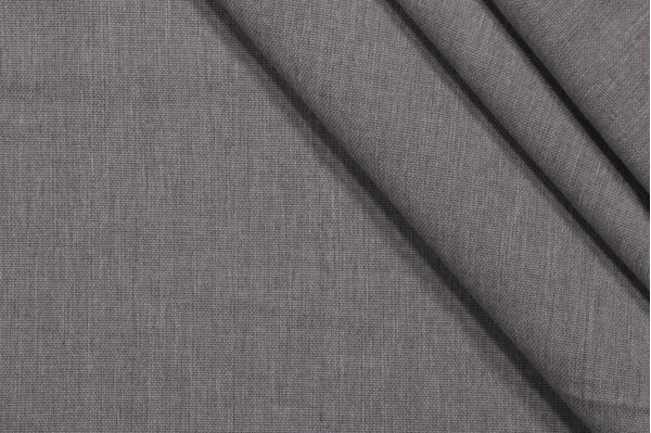 Solartex Solid Woven Outdoor Fabric in Gray