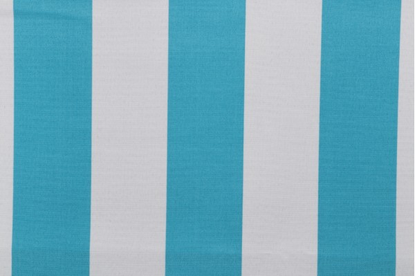Richloom Cabana Printed Polyester Outdoor Fabric in Turquoise