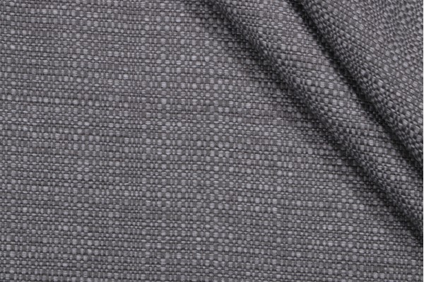 Solartex Solid Woven Olefin Outdoor Fabric in Gray