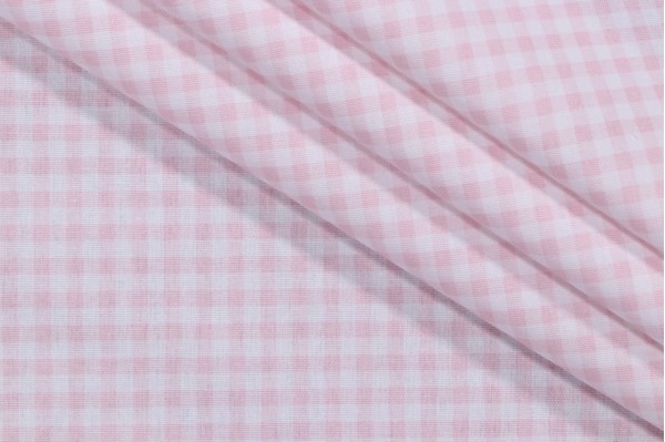 Sample of Premier Prints Gingham Printed Cotton Drapery Fabric in Bella 