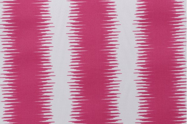 Premier Prints Jiri Printed Polyester Outdoor Fabric in Jazz Pink 