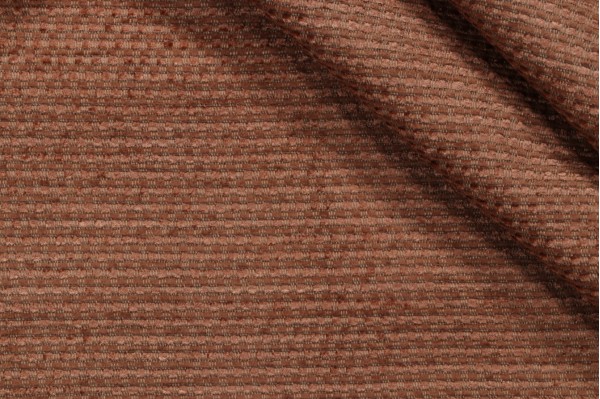 Robert Allen Calistoga BK Woven Chenille Upholstery Fabric in Russet