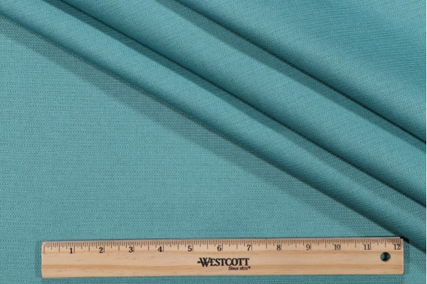 Lux Solid Woven Outdoor Fabric in Blue