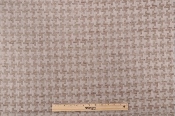 Carlson Woven Chenille Upholstery Fabric in Pumice