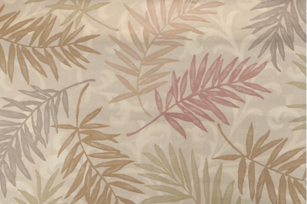 Robert Allen Pacific Night Printed Polyester Outdoor Fabric in Natural