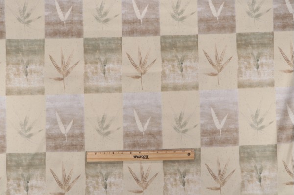 Robert Allen Komuro Printed Polyester Drapery Fabric in 492-Bamboo