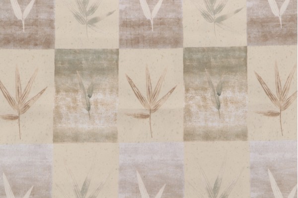 Robert Allen Komuro Printed Polyester Drapery Fabric in 492-Bamboo