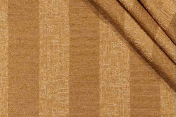 Robert Allen Woven Chenille Upholstery Fabric in Gold