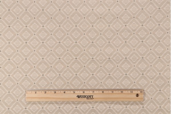 Robert Allen Replay Damask Upholstery Fabric in Bisque