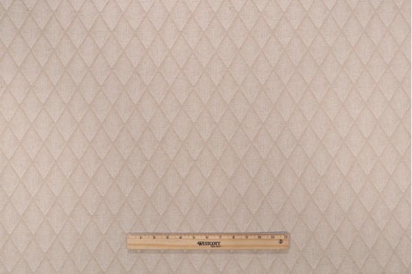 Crypton Hazel High Performance Woven Chenille Upholstery Fabric in Oatmeal