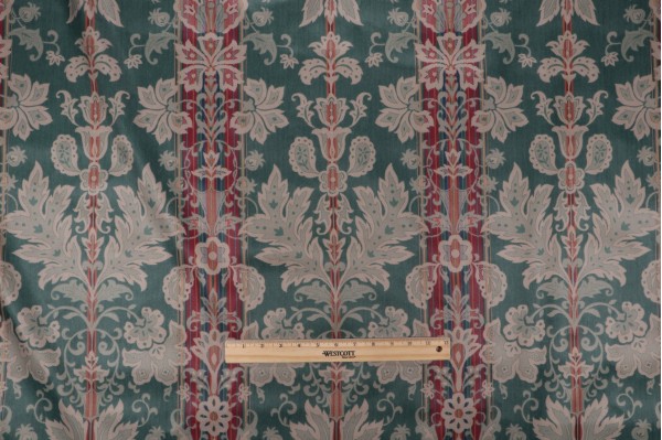 Click for 4.25 Yards Robert Allen Veraldi Printed Polyester Drapery Fabric in Emerald Robert Allen Veraldi Printed Polyester Drapery Fabric in Emerald