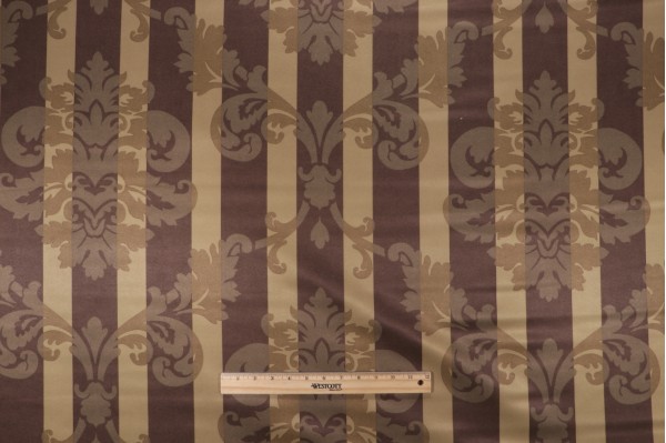 Click for 4.5 Yards Robert Allen Cellini Printed Polyester Drapery Fabric in 709-Cafe Robert Allen Cellini Printed Polyester Drapery Fabric in 709-Cafe