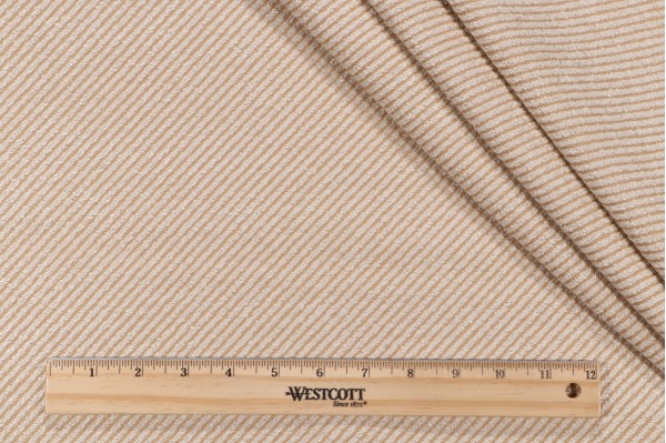 Robert Allen Hollister Woven Upholstery Fabric in Sandcastle