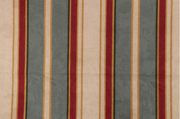 Robert Allen Highborne Printed Cotton Jacquard Drapery Fabric in Robin's Egg