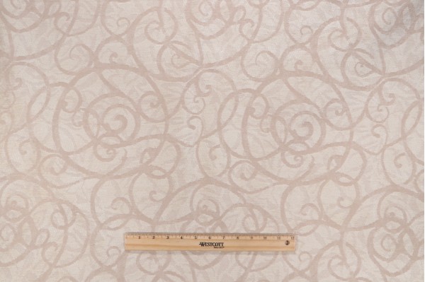 Robert Allen Jumpstart Woven Chenille Upholstery Fabric in Ivory