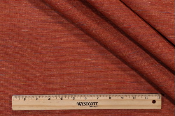 Hess Woven Outdoor Fabric in Pumpkin Spice