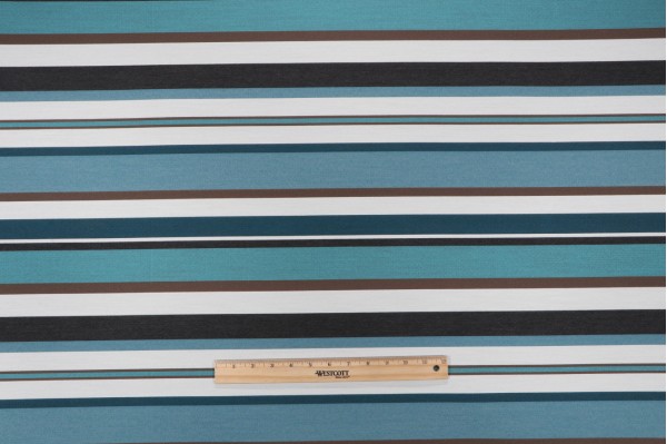 Click for 3.5 Yards Arc Com Sonata Stripe 63060-11 Woven Outdoor Fabric in Ocean Arc Com Sonata Stripe 63060-11 Woven Outdoor Fabric in Ocean