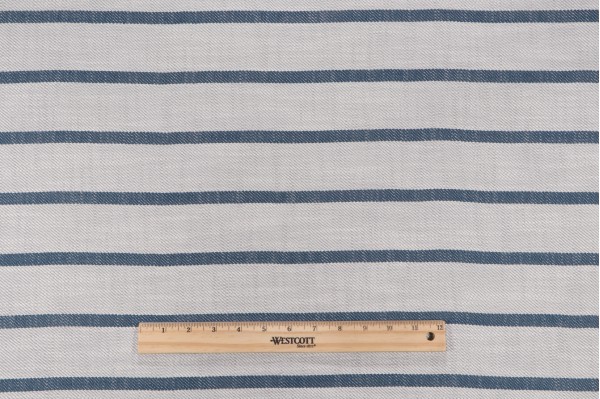 Click for 6.88 Yards Relaxed Stripe Woven Upholstery Fabric in Reef Relaxed Stripe Woven Upholstery Fabric in Reef