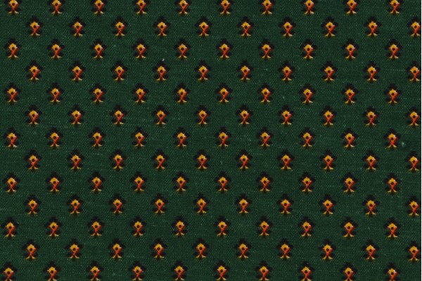 Click for 3.5 Yards Scalamandre Printed Drapery Fabric in Green/Multi Scalamandre Printed Drapery Fabric in Green/Multi