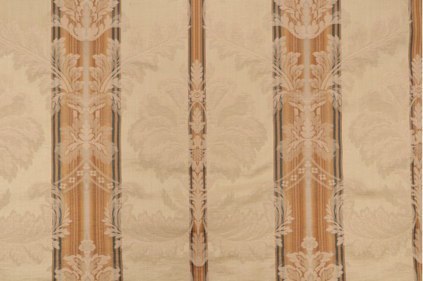 Scalamandre Damasco Imberline Decorator Fabric in Gold/Beige