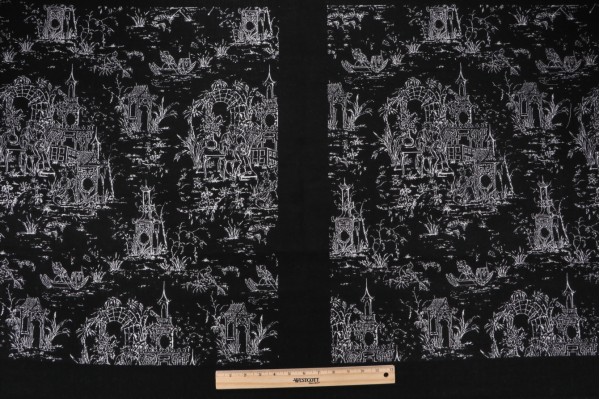 Sunbrella Osaka Toile Woven 24x25 inch Pillow Square Solution Dyed Acrylic Outdoor Fabric in Midnight 