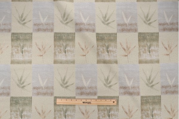 Robert Allen Komuro Printed Drapery Fabric in 492-Bamboo