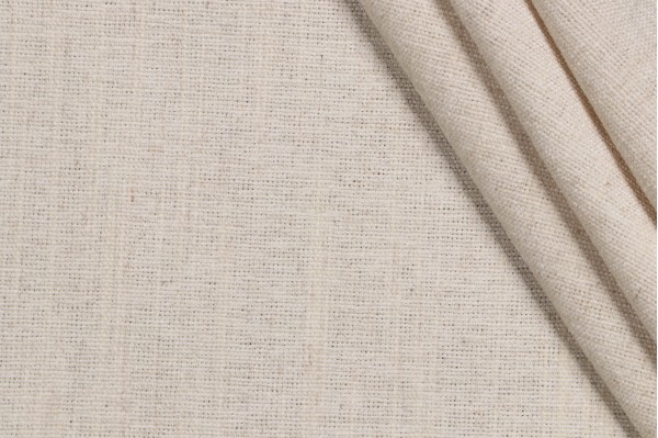 1 Yard Crypton Castle High Performance Woven Chenille Upholstery Fabric in Natural