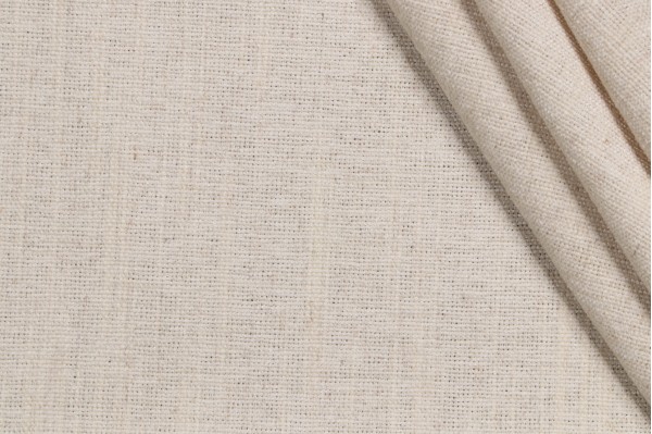 1 Yard Crypton Castle High Performance Woven Chenille Upholstery Fabric in Natural