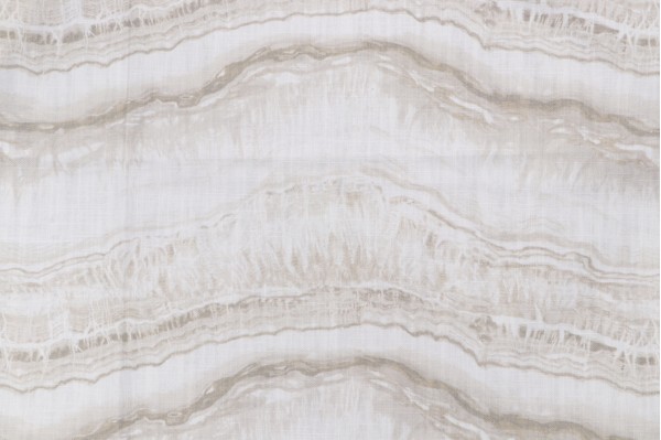 High Tide Printed Cotton Blend Drapery Fabric in Atmosphere