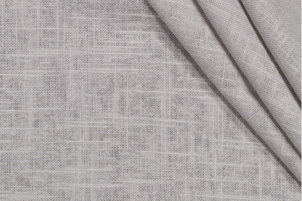 Keane Woven Drapery Fabric in Fog