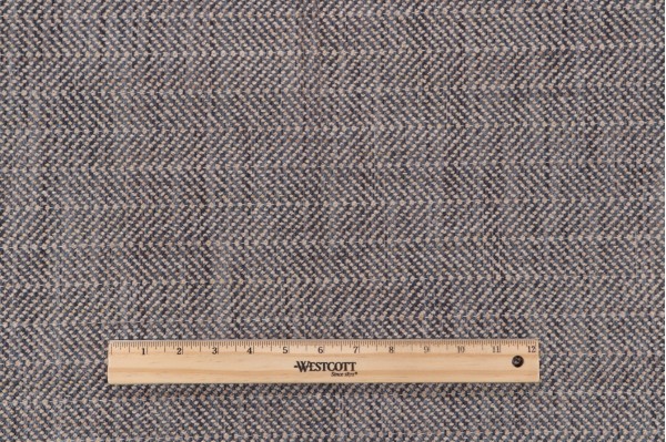 1 Yard Marcellus Woven Upholstery Fabric in Indigo