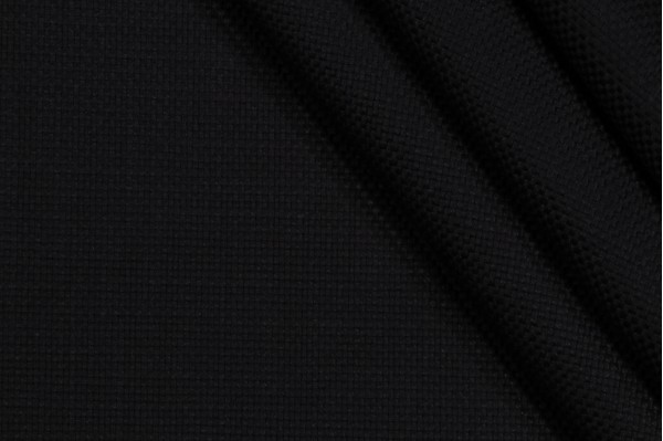 Sample of PK Lifestyles Centro Woven Cotton Decorator Fabric in Black 