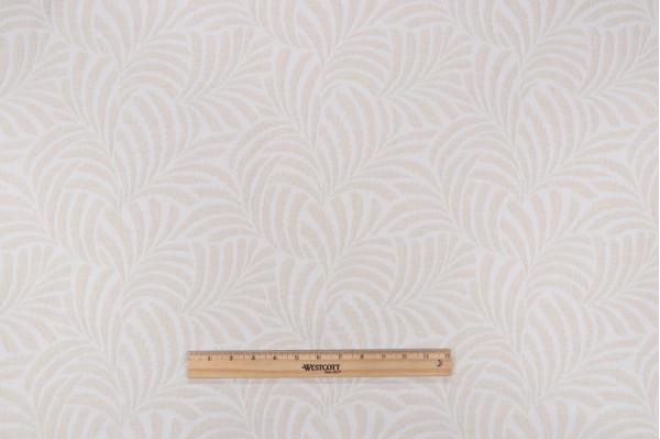 PK Lifestyles Belinda Woven Decorator Fabric in Cream 