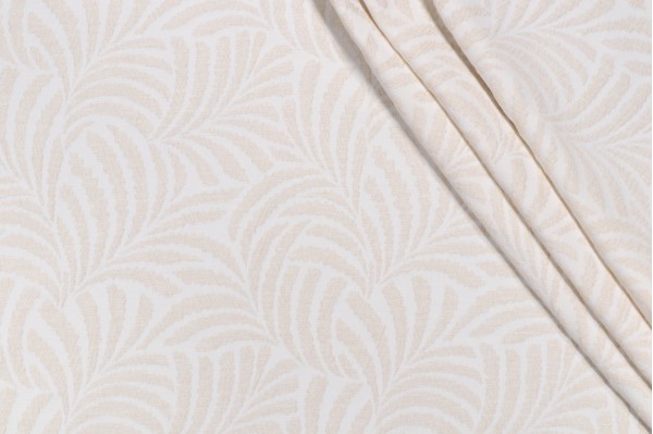 PK Lifestyles Belinda Woven Decorator Fabric in Cream 