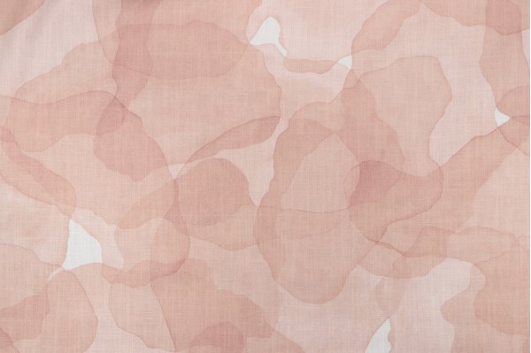 P Kaufmann Cielo Printed Cotton Blend Drapery Fabric in Blush 