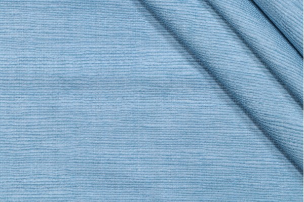 P Kaufmann Fraiser Printed Cotton Drapery Fabric in Chambray 