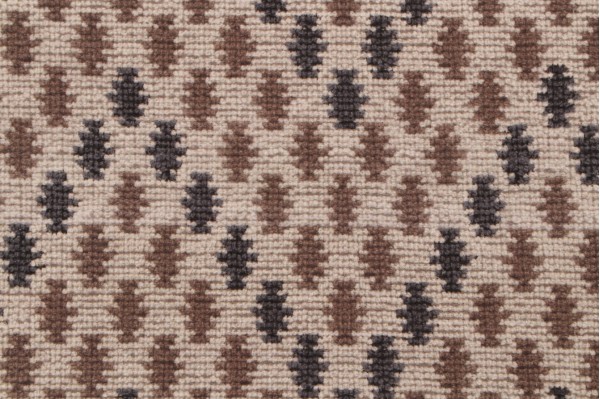 P Kaufmann Canyon Chevron Printed Cotton Drapery Fabric in Driftwood 