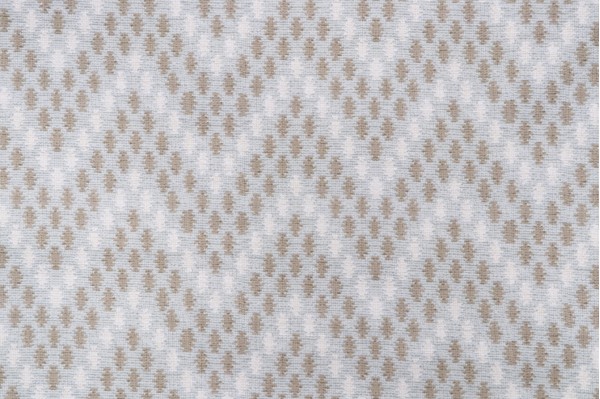 P Kaufmann Canyon Chevron Printed Cotton Drapery Fabric in Moonstone 
