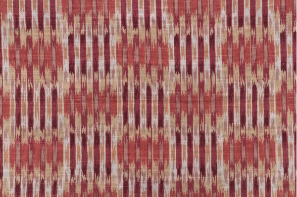 P Kaufmann Odisha Printed Cotton Blend Drapery Fabric in Rosewood 