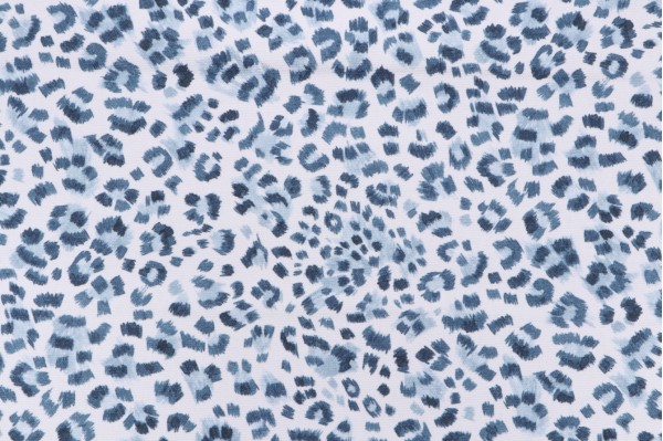 P Kaufmann Feline Printed Cotton Drapery Fabric in Ink 