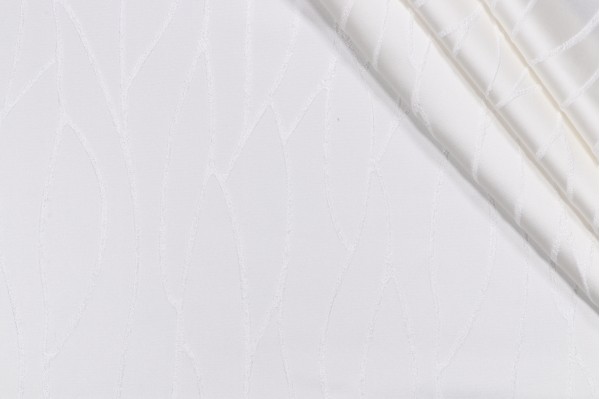 PK Lifestyles Orion Woven Decorator Fabric in White 