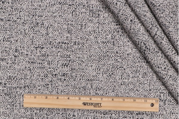 PK Lifestyles Windham Woven Upholstery Fabric in Coal 