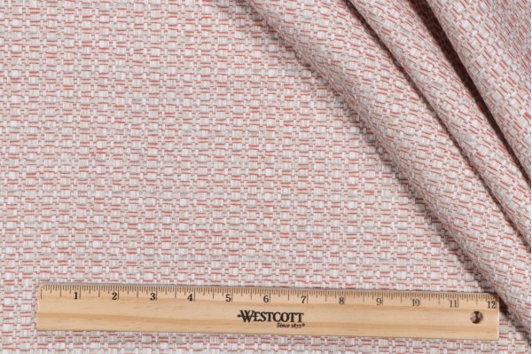 Sample of Hamilton Wildwood Woven Upholstery Fabric in Melon 