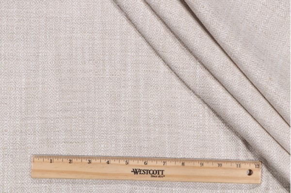 Hamilton Ava Woven Upholstery Fabric in Natural 