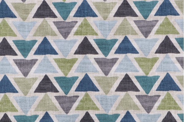 Covington Midas Printed Cotton Drapery Fabric in 59-Laguna 