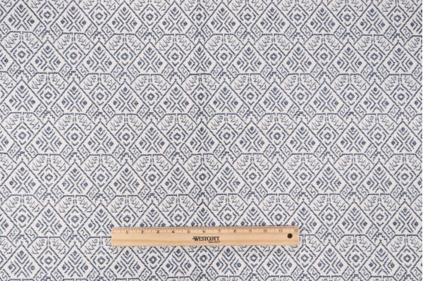 Fabricut Kellen Weave Woven Upholstery Fabric in Indigo