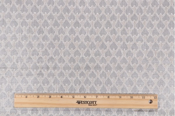 Metallico Printed Cotton Drapery Fabric in Champagne