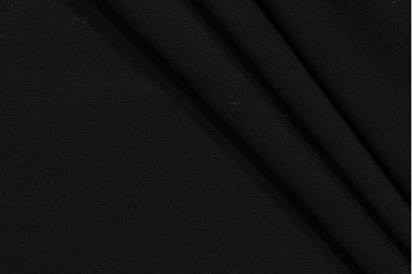 Sunbrella Canvas Woven Solution Dyed Acrylic Outdoor Fabric in Black